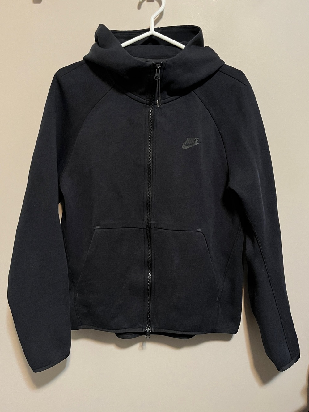 Nike Black Full-Zip Men's Hoodie, size M